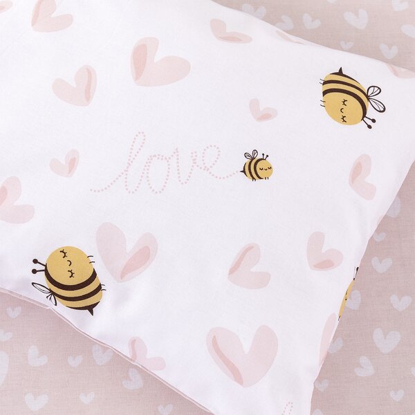 Σεντόνια Κούνιας (Σετ) Kocoon Bee Love