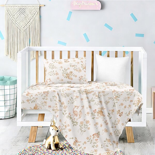 Σεντόνια Κούνιας (Σετ) Melinen Prime Line Baby Alice