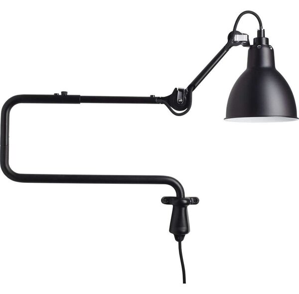 Lampe Gras - 303 Φωτιστικό τοίχου Μαύρο Lampe Gras