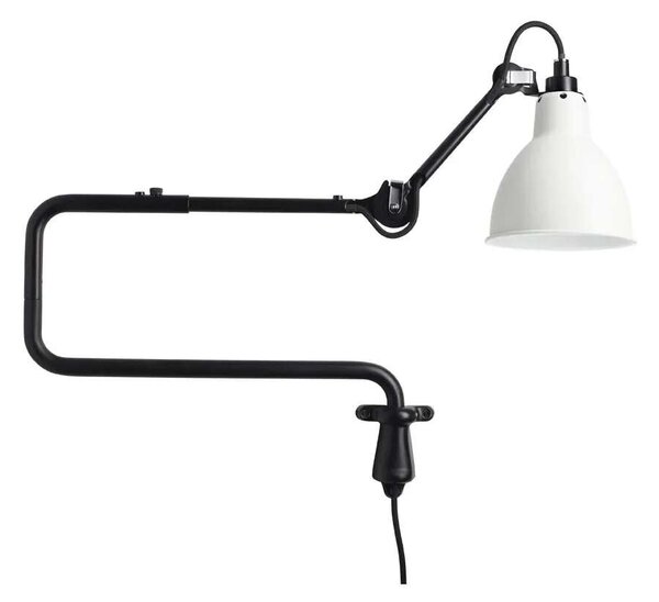 Lampe Gras - 303 Φωτιστικό τοίχου Μαύρο/Λευκό Lampe Gras