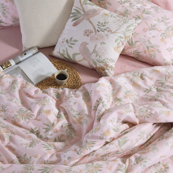 Σεντόνια Μονά (Σετ) Nef-Nef Homeware Smart Dreamel Pink