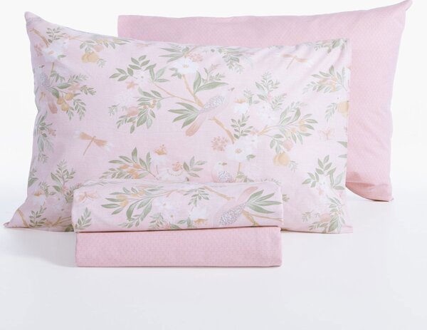 Σεντόνια Μονά (Σετ) Nef-Nef Homeware Smart Dreamel Pink