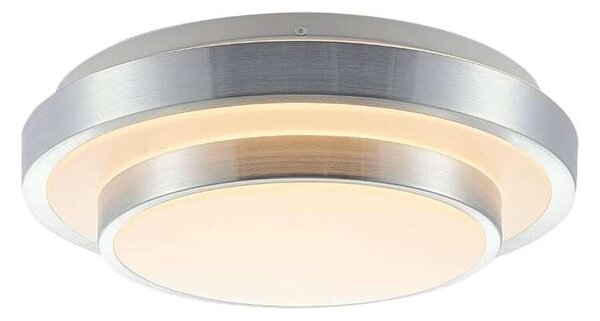 Lindby - Naima Round LED Φωτιστικό οροφής Ø29,5 Λευκό/Αλουμίνιο Lindby