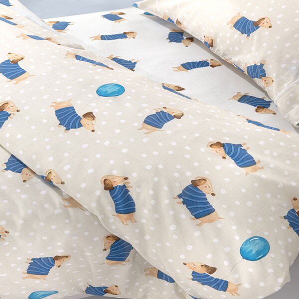Σεντόνια Μονά (Σετ) Saint Clair Pet Blue