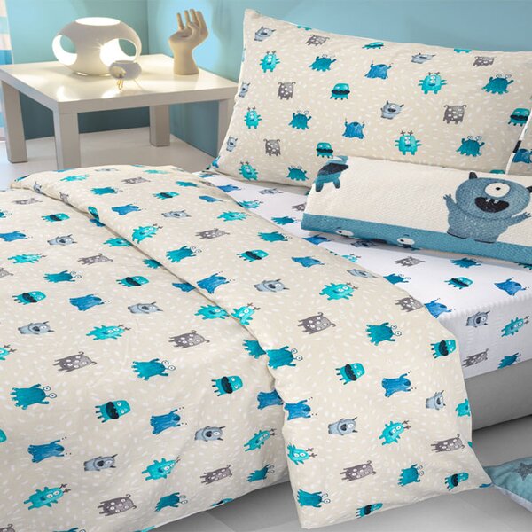Σεντόνια Μονά (Σετ) Saint Clair Monsters Blue
