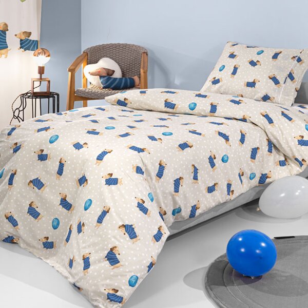 Σεντόνια Μονά (Σετ) Saint Clair Pet Blue