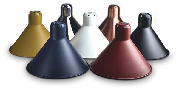 Lampe Gras - Αμπαζούρ Small Conic Ø150 Black Lampe Gras