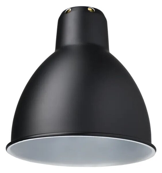 Lampe Gras - Αμπαζούρ Classic Round Ø140 Μαύρο/Λευκό Lampe Gras