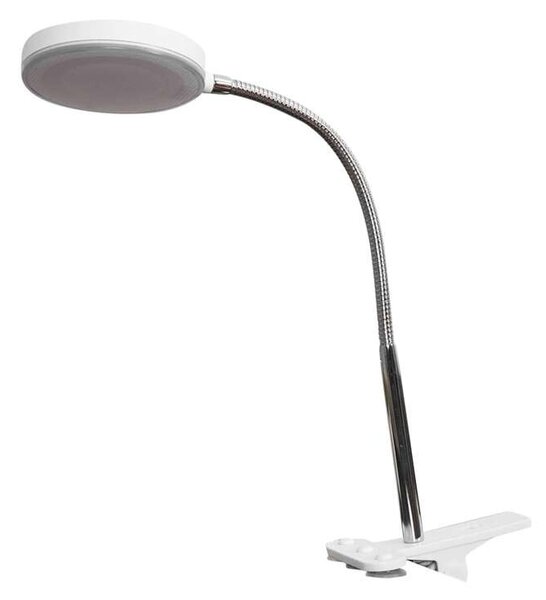 Lindby - Milow LED Φωτιστικό κλιπ Χρώμιο/Λευκό Lindby