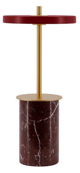 UMAGE - Asteria Move Portable Επιτραπέζιο φωτιστικό Mini Κόκκινο Marble Umage