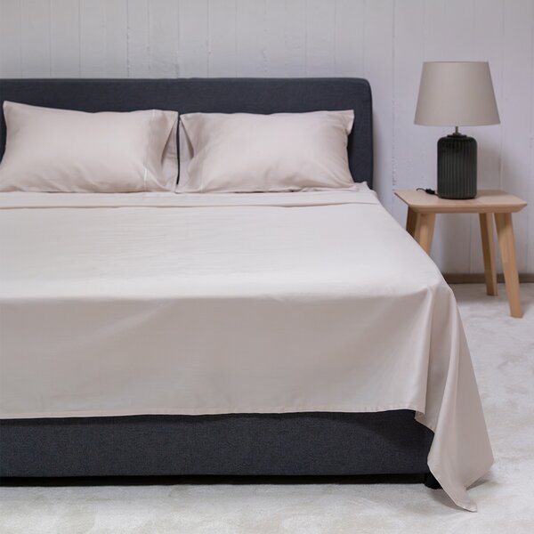 Σεντόνια Υπέρδιπλα (Σετ) Naf-Naf Unique Light Grey
