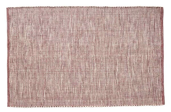 Hübsch - Poppy Rug 120x180 Burgundy/Λευκό Hübsch