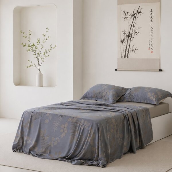 Σεντόνια Υπέρδιπλα (Σετ) Silk Fashion Pureline