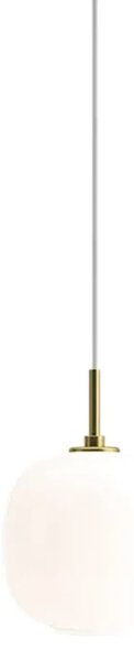 Louis Poulsen - VL45 Radiohus Κρεμαστό φωτιστικό Ø175 Brass/Glossy Opal Glass Louis Poulsen