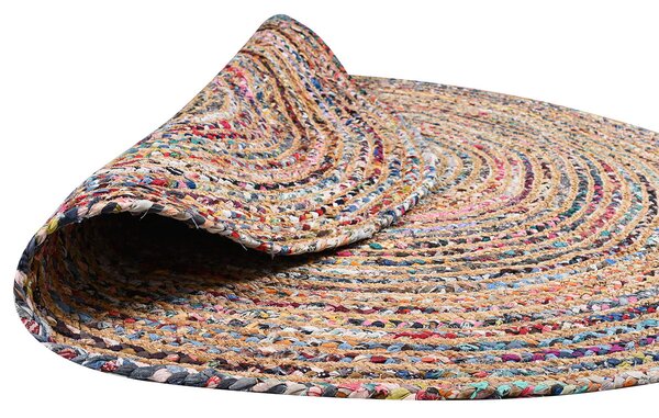 Στρογγυλό Χαλί All Season (Φ100) Pol Rugs & Mats Jute Chindi