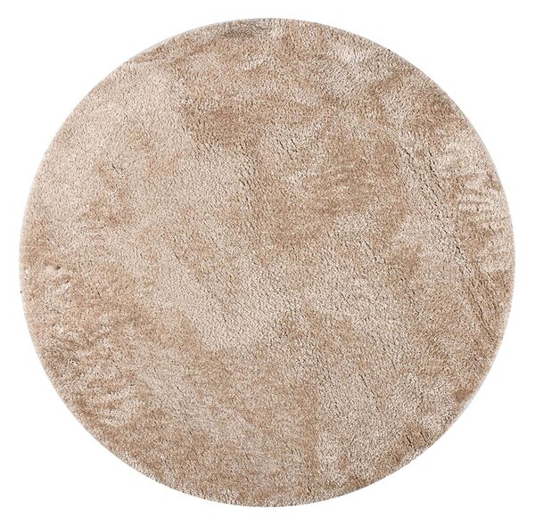 Στρογγυλό Χαλί (Φ160) Polcarpet Satin Shaggy Gold