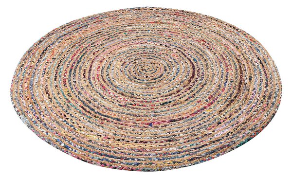 Στρογγυλό Χαλί All Season (Φ100) Pol Rugs & Mats Jute Chindi
