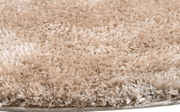 Στρογγυλό Χαλί (Φ160) Polcarpet Satin Shaggy Gold