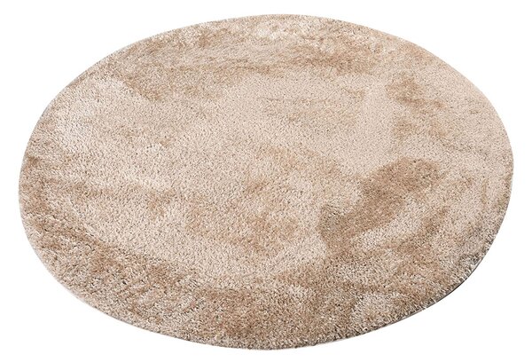 Στρογγυλό Χαλί (Φ160) Polcarpet Satin Shaggy Gold