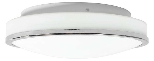 Lindby - Lyss Round LED Φωτιστικό οροφής IP44 Ø28 Χρώμιο Lindby