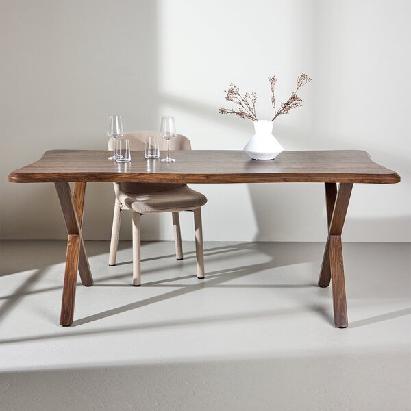 Τραπέζι Τραπεζαρίας (180x90x75) Venture Fiona 62338-444 Walnut