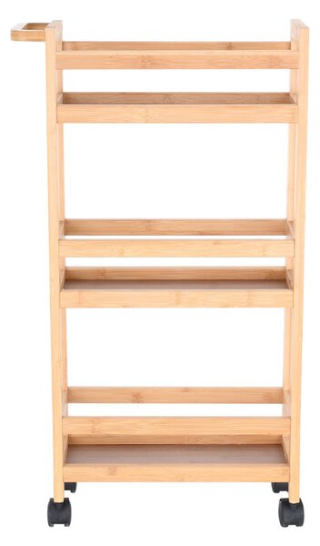 Τρόλεϊ/Ραφιέρα 3 Θέσεων (36x15x74) Estia Bamboo Essentials 01-27575