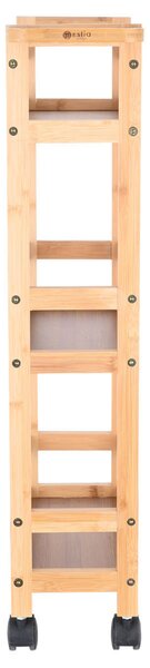 Τρόλεϊ/Ραφιέρα 3 Θέσεων (36x15x74) Estia Bamboo Essentials 01-27575