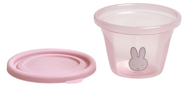 Φαγητοδοχεία (Σετ 6τμχ) Miffy Koko Pink 69-24707