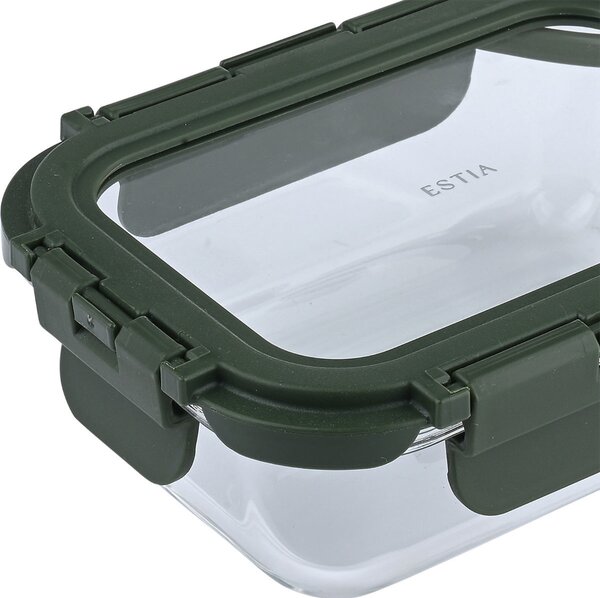 Φαγητοδοχείο 370ml Estia Click & Seal Olive 01-39646
