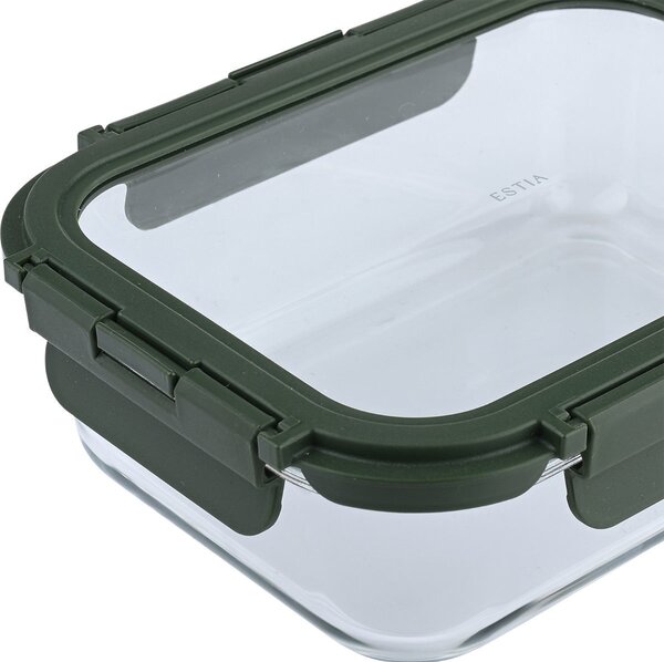Φαγητοδοχείο 1.51lt Estia Click & Seal Olive 01-39677