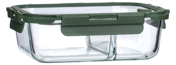 Φαγητοδοχείο Με Χωρίσματα 1.46lt (19.8x14.8x5.9) Estia Click & Seal Olive 01-39639