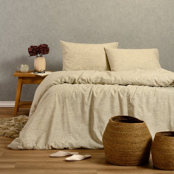 Φανελένια Σεντόνια Υπέρδιπλα (Σετ) Melinen Winter Line Farrel Grey