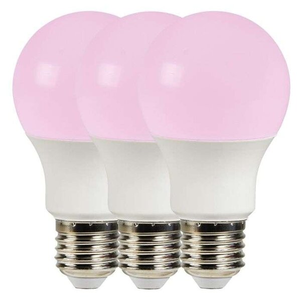 Nordlux - Λαμπτήρας Smart Colour 8W (806lm) 2200-6500K Dim. Λευκό 3-pack E27 Nordlux