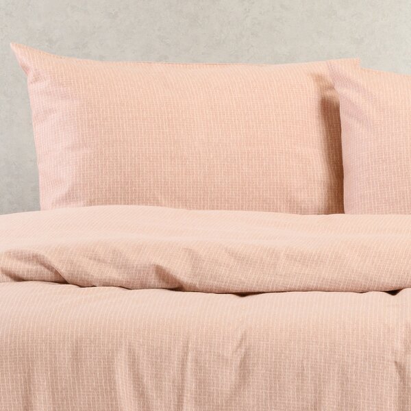 Φανελένια Παπλωματοθήκη Μονή (165x245) Melinen Winter Line Owen Rose
