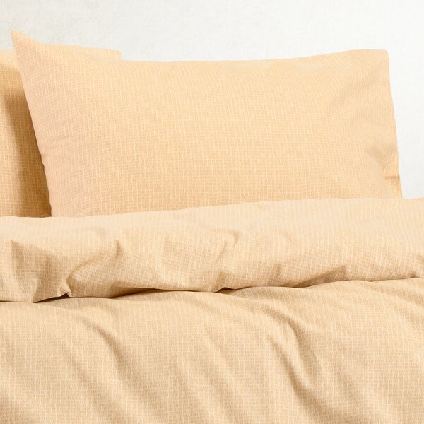 Φανελένια Παπλωματοθήκη Μονή (165x245) Melinen Winter Line Owen Beige