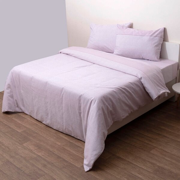Φανελένια Παπλωματοθήκη Μονή (160x240) Viopros Flannels 2556