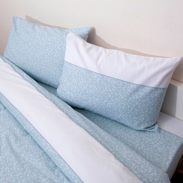 Φανελένια Παπλωματοθήκη Μονή (160x240) Viopros Flannels 2557