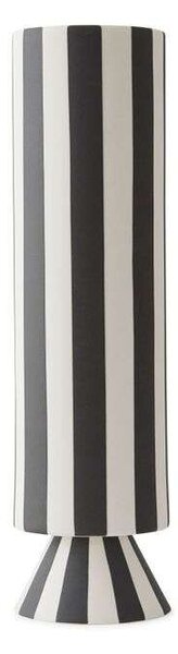 OYOY Living Design - Toppu Vase High Black/White OYOY Living Design