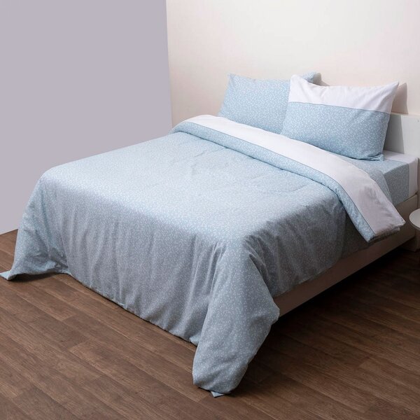 Φανελένια Παπλωματοθήκη Μονή (160x240) Viopros Flannels 2557