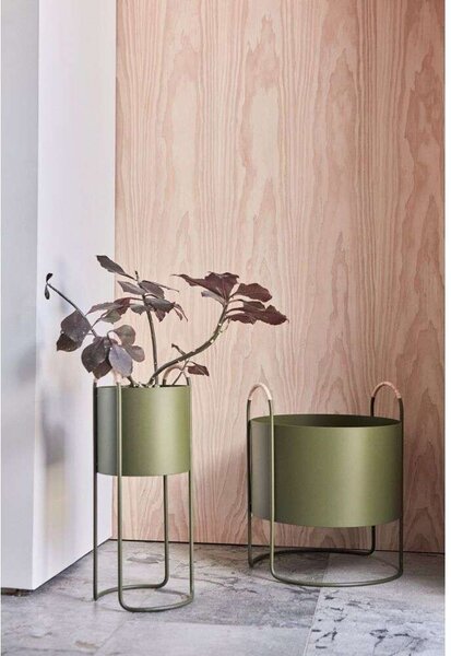 OYOY Living Design - Maki Plant Box Low Olive OYOY Living Design