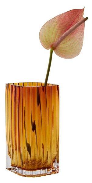 AYTM - Folium Vase H20 Κεχριμπάρι AYTM