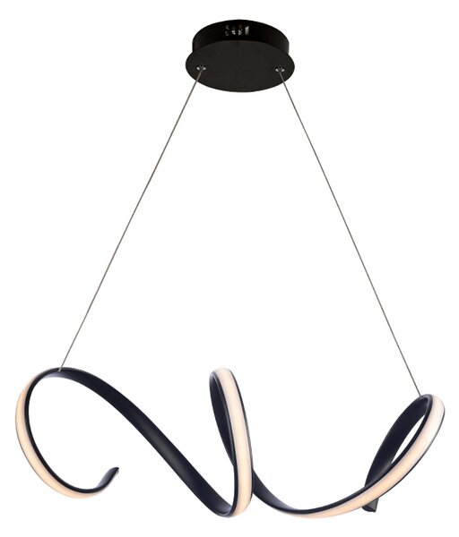 Φωτιστικό Οροφής LED Aca Cleo HM91LEDP64BK Black