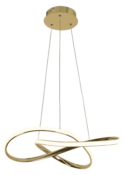 Φωτιστικό Οροφής LED Aca Gordius HM92LEDP48BR Brass