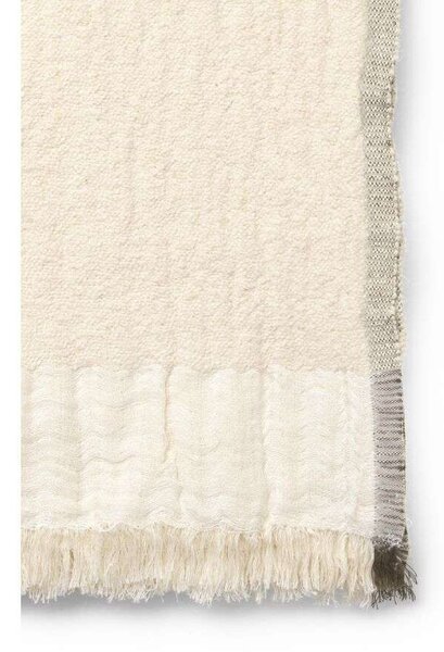 Ferm LIVING - Weaver Throw Off-White ferm LIVING