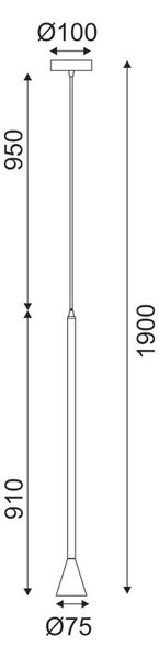 Φωτιστικό Οροφής Μονόφωτο Aca Clouzot YL22801PGD Gold