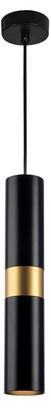 Φωτιστικό Οροφής Μονόφωτο Aca Da Vinci HM851P6BK Black