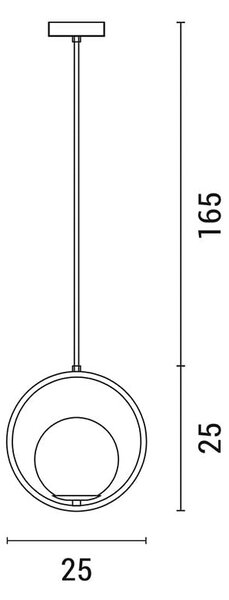 Φωτιστικό Οροφής Μονόφωτο Eurolamp 144-28501