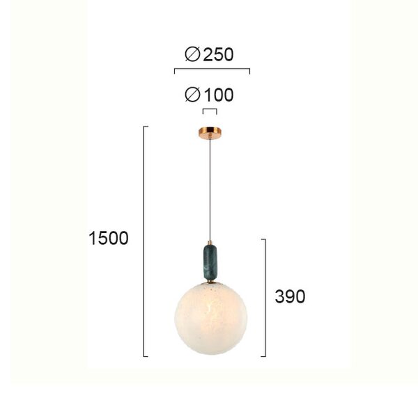Φωτιστικό Οροφής Μονόφωτο Viokef Polly 4264200