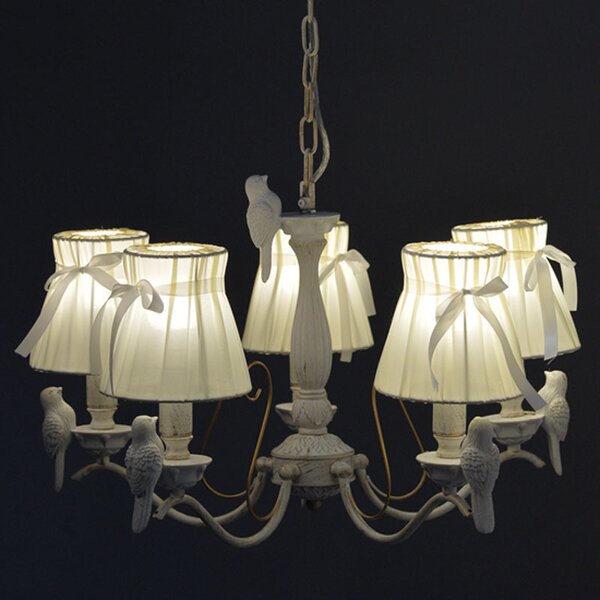 Φωτιστικό Οροφής Πολύφωτο Aca Ekavi EG166085PW White Gold