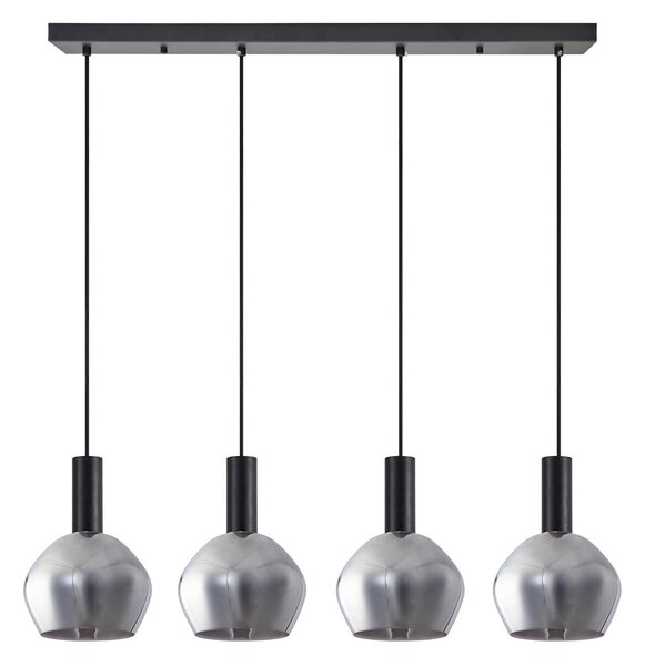 Φωτιστικό Οροφής Πολύφωτο Homelighting 77-8496 Black/White